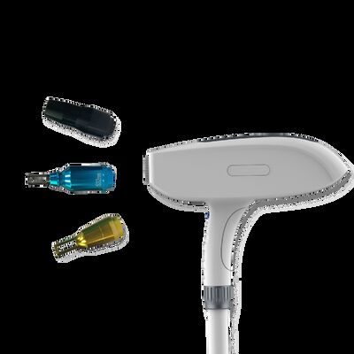 Buen precio 1064nm profesional y 532nm 1032nm 2 en 1 pulso largo de la mano de eliminación de tatuajes láser en línea