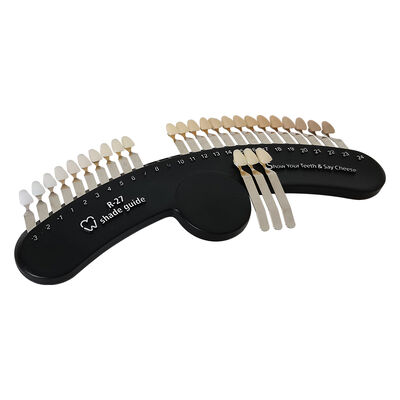 Buen precio Los dientes de RT27 3d que blanquean la sombra del blanqueo dirigen la certificación del CE de 27 colores en línea