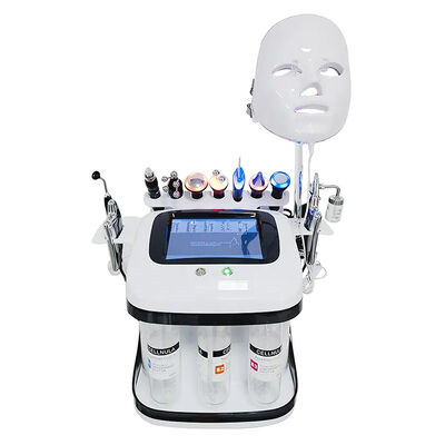 Buen precio 11 en 1 limpieza facial levantamiento de la piel Rf Hydro Microdermabrasion máquina para exfoliante limpiador profundo en línea