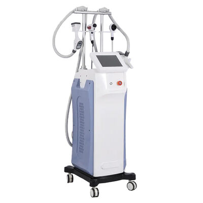 Buen precio Cuerpo de máquina profesional de la cavitación 640nm que adelgaza a la talladora 90kpa del rollo del laser Rf del infrarrojo de los velos en línea