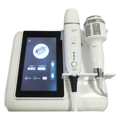 Máquina multifunción RF Hifu Ice Harmmer 2 en 1 para tensado de la piel y antiarrugas