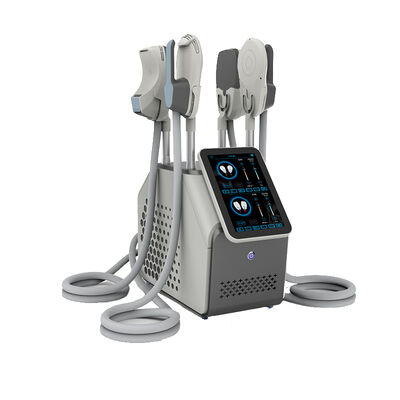 No invasivo 4 manijas Hi Emt cuerpo adelgazamiento quemador de grasa Rf Ems máquina de escultura muscular