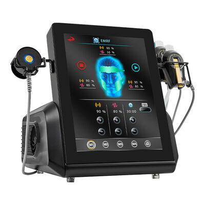 Buen precio Escultura facial 3 en 1 Ems Electromagnético doble masajista de extirpación de barbilla en línea