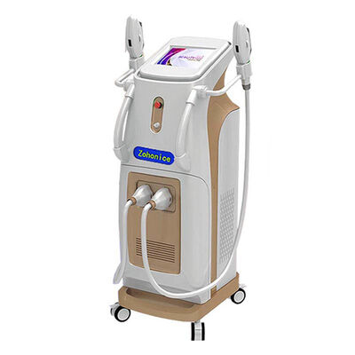 Buen precio 2 en 1 equipo permanente E9sh de la belleza de Shr de la máquina del retiro del pelo del laser del IPL en línea