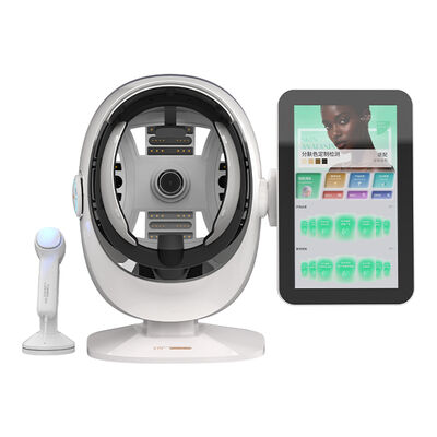 Buen precio 3 cámaras analizador facial inteligente de la piel del AI de la cámara microscópica del PDA de la pantalla táctil de 15,6 pulgadas en línea
