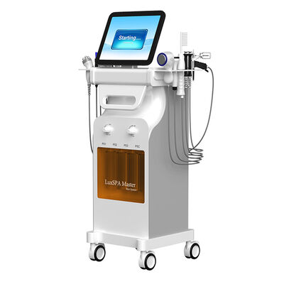 Buen precio 15 pulgadas de pantalla táctil de oxígeno Polar de chorro de RF Plasma de eliminación de las espinillas negras Máquina de hidrodermabrasión en línea
