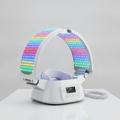 Buen precio Máquina de Terapia de Luz LED PDT Doble 273 piezas 7 Colores Antienvejecimiento Crecimiento del Cabello En línea