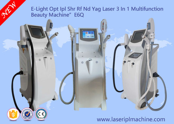 Buen precio E - La luz opta el laser/3 del Nd Yag del IPL Shr Rf en 1 máquina multifuncional de la belleza en línea