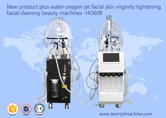 Buen precio Piel facial de la máquina de la cáscara del jet del oxígeno del agua HO608 que aprieta eficacia alta de la máquina en línea
