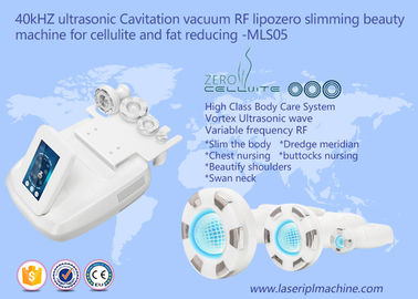 lipozero del RF del vacío de la cavitación del ultrasonido 40khz que adelgaza la máquina MLS05 de la belleza