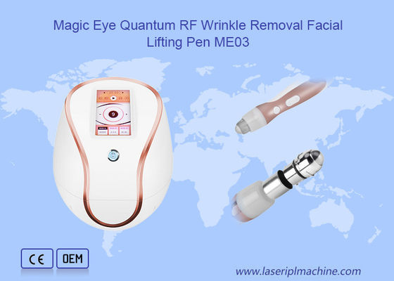Buen precio Máquina de elevación facial ME03 de la belleza de la pluma del retiro de la arruga del dispositivo de la belleza del uso en el hogar de la eficacia alta en línea