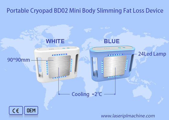 Buen precio Cuerpo que forma Cryolipolysis que adelgaza la máquina de Cryopad de la máquina área del tratamiento de 98 * de 98m m en línea