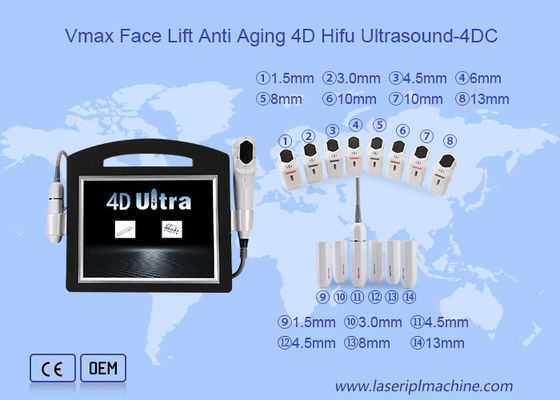 Buen precio Cuerpo antienvejecedor del ultrasonido de la máquina de la elevación facial 3D HIFU que adelgaza la máquina de la belleza en línea