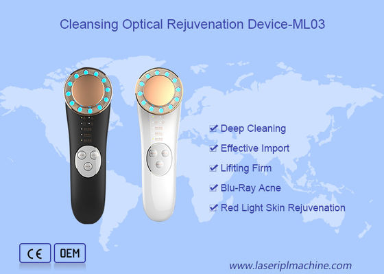 Buen precio Massager multifuncional de la cara del ultrasonido de la herramienta del masaje del lifting facial con la luz del LED en línea