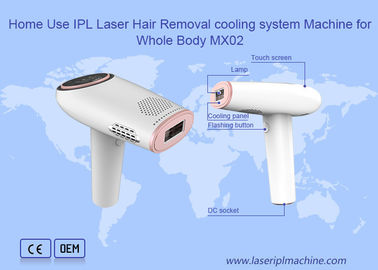 Hiele el uso en el hogar de enfriamiento 3 del retiro del pelo del IPL en lámparas cambiables de 1 dispositivo