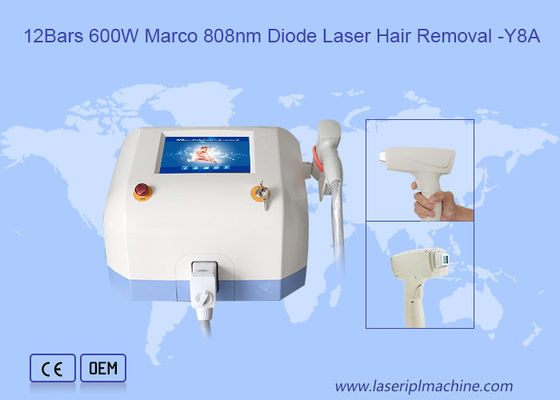 Buen precio Máquina portátil del retiro del pelo del laser del diodo 808nm para el retiro permanente del pelo en línea