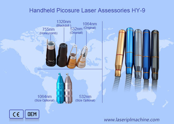 Buen precio Nd Yag Poro de reducción de 532nm 1032nm Manipulación de eliminación de tatuajes Accesorios HY-9 en línea
