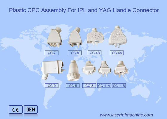 Buen precio Conector cuadrado 900W Clínica de plástico CPC Yag láser IPL mango en línea