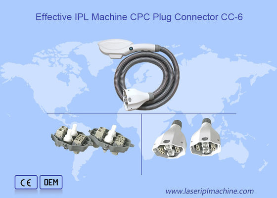 Buen precio El retiro IPL del pelo del laser del diodo trabaja a máquina el conector del enchufe del CPC en línea
