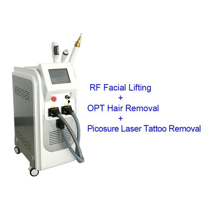 Buen precio 3 en 1 máquina de elevación facial del retiro del pelo del laser del RF 590nm IPL en línea