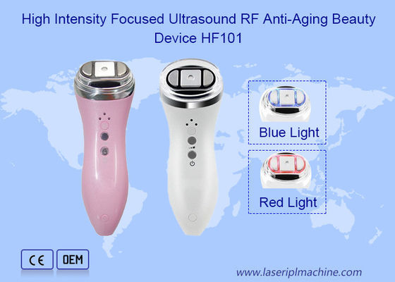 Buen precio Mini Hifu Rf Beauty Device portátil para la elevación facial en línea
