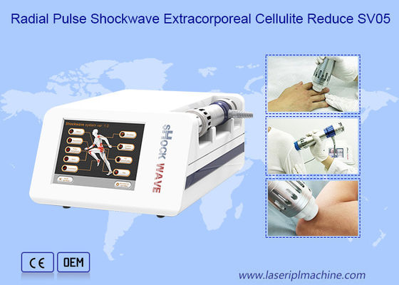 Máquina extracorporal de la terapia de la onda expansiva del pulso radial 16HZ