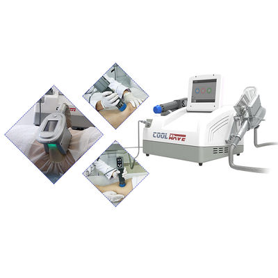 Buen precio Cuerpo de la cavitación de Cryolipolysis de la onda expansiva de 2 manijas que adelgaza la máquina en línea