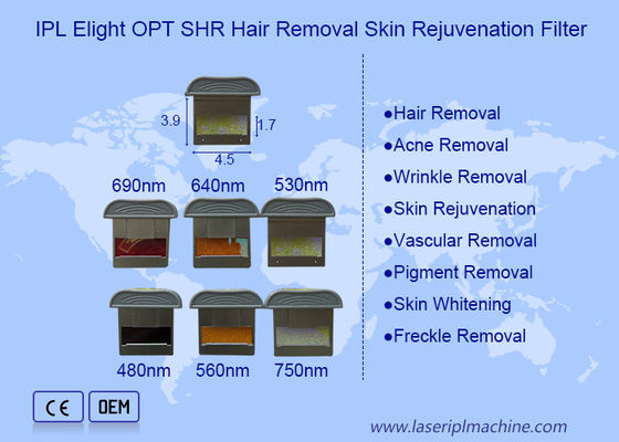 Buen precio bandas de los recambios de la máquina de 430-1000nm IPL las diversas filtran en línea