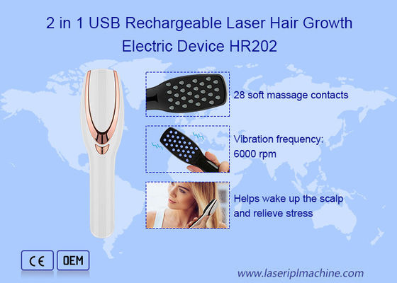 Peine eléctrico del laser de Zohonice 655nm para el nuevo crecimiento del pelo
