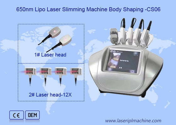 Buen precio cuerpo de la cavitación del laser de 650nm Lipo que adelgaza el estiramiento Mark Removal Beauty de la máquina en línea