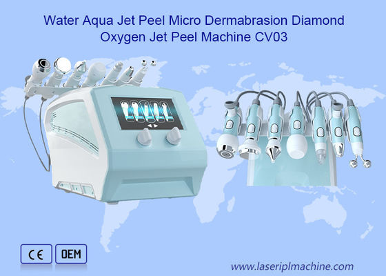 Buen precio Belleza de elevación facial de Aqua Jet Peel Professional Microdermabrasion Machine del agua en línea
