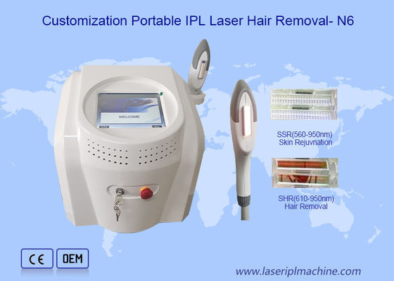Buen precio El mini retiro del pelo del laser IPL de la depilación de Protable trabaja a máquina el pigmento para el cuidado de piel en línea
