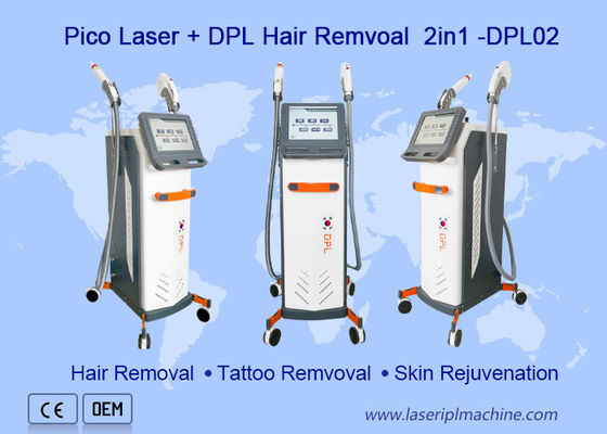 Buen precio Retiro del tatuaje de la máquina de la belleza de Pico Nd Yag Laser Multifunction y retiro del pelo de Dpl en línea